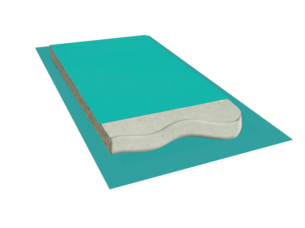 Systemaufbau mit TEFROTEX® 100