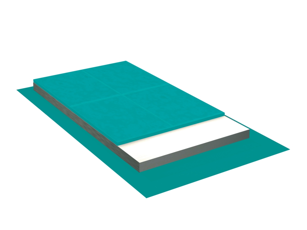 Systemaufbau mit TEFROTEX® 60