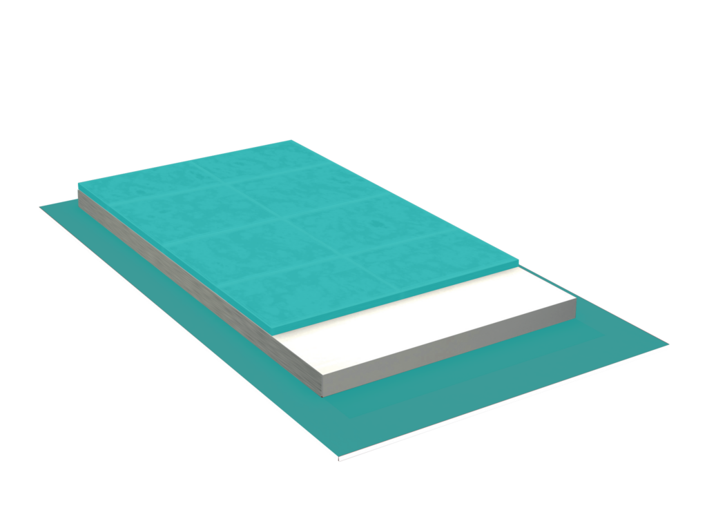 Systemaufbau mit TEFROTEX® 60-L
