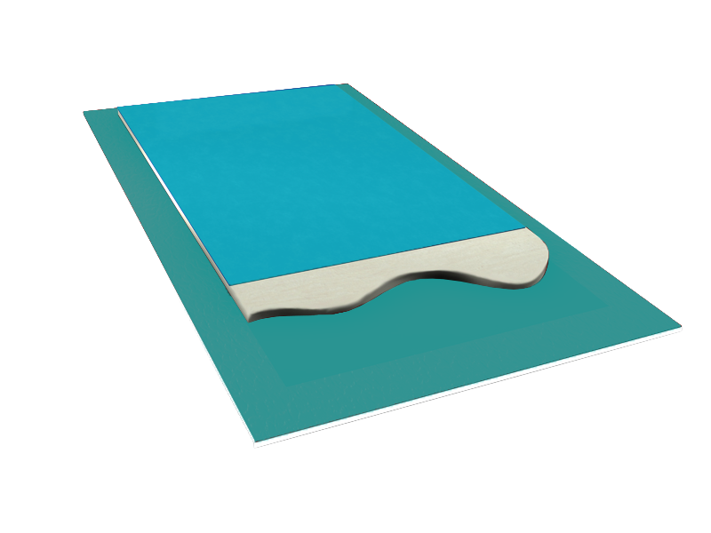 Systemaufbau mit TEFROTEX® 960