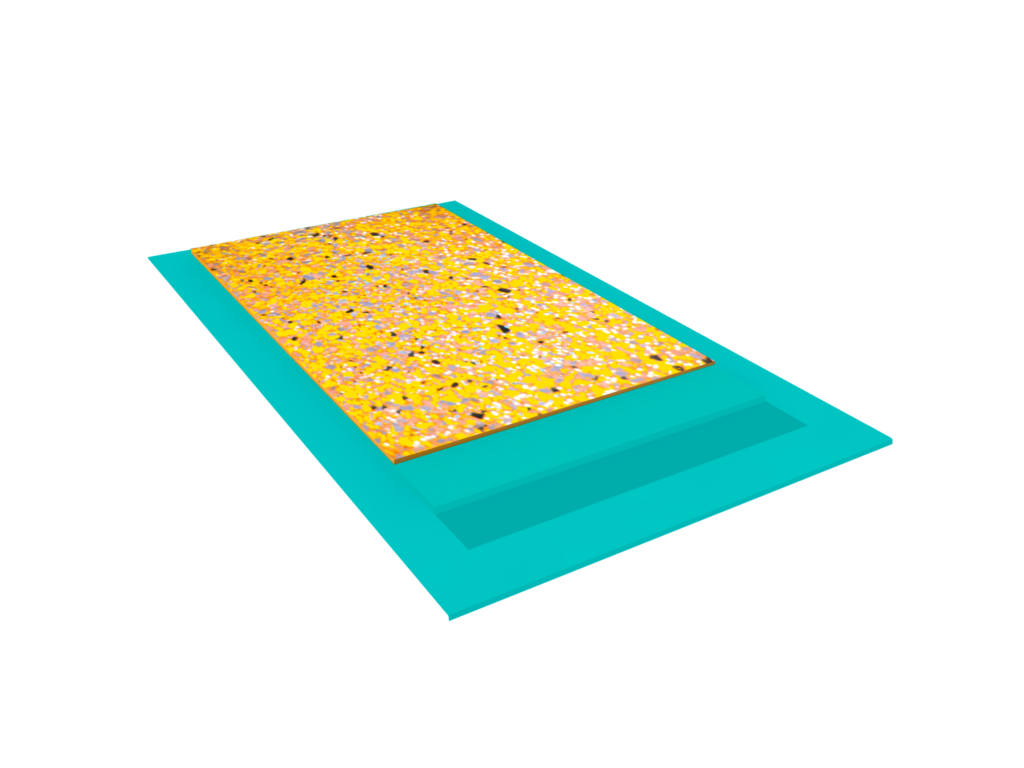 Systemaufbau mit TEFRO®floor EP-Coating