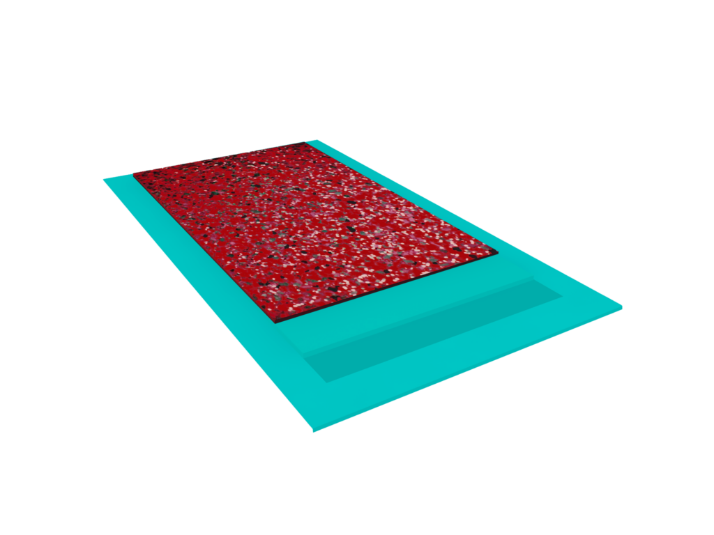 Systemaufbau mit TEFRO®floor PU-Coating